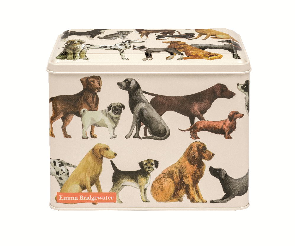 XL Caddy Dogs Storage tins Emma Bridgewater Servies, Blik
